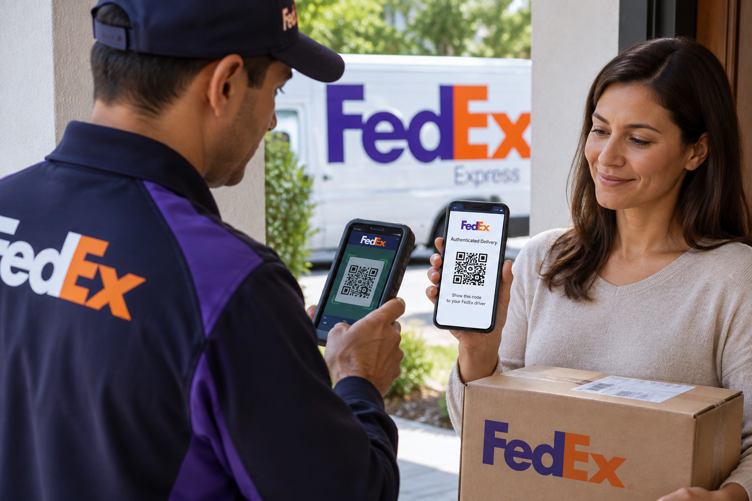 États-Unis et Canada : FedEx sécurise la livraison des colis de valeur par QR code